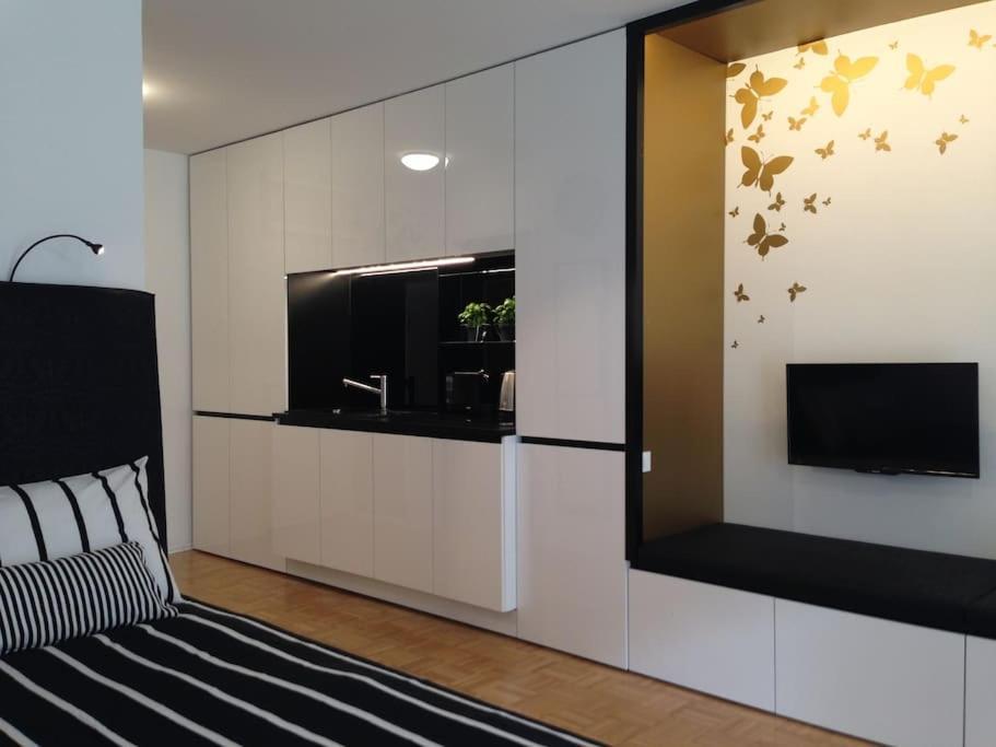 Gorgeous Central Flat With Garage Любляна Екстер'єр фото